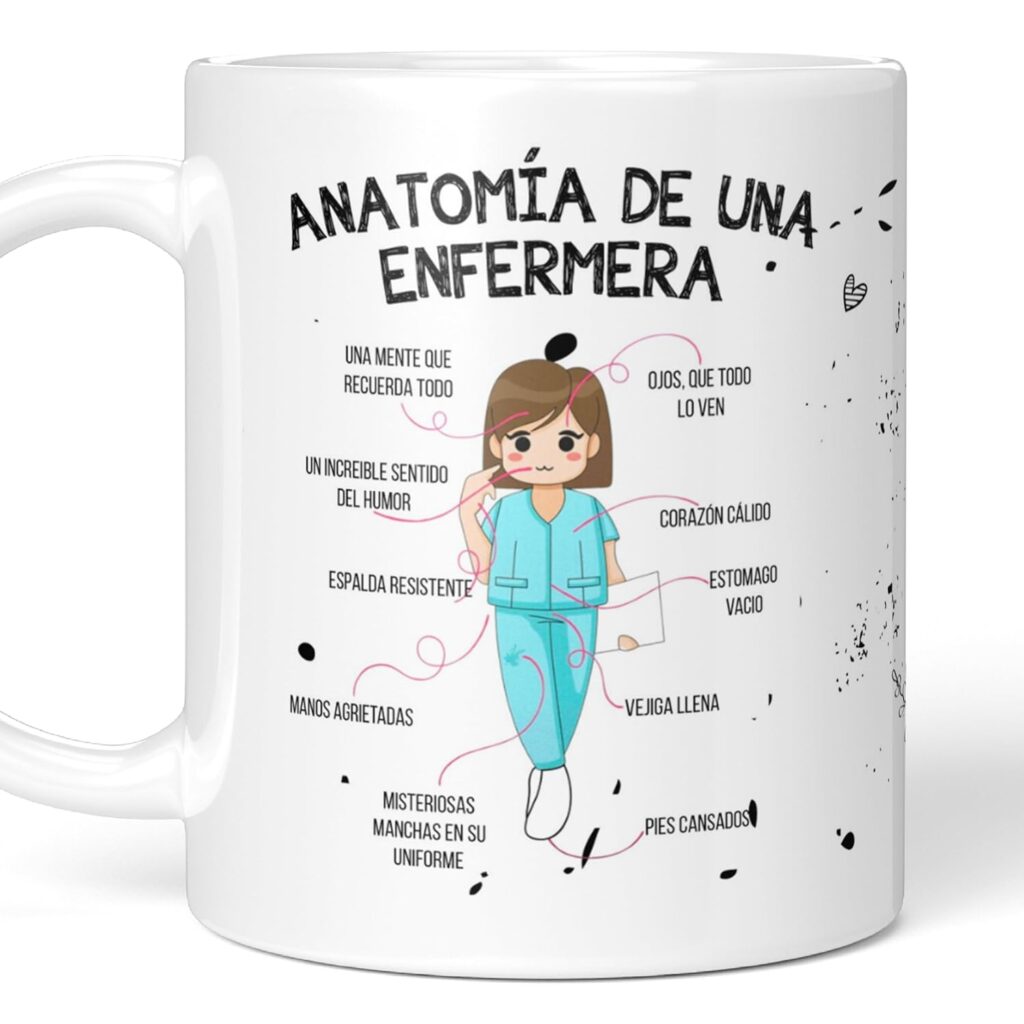 Taza Anatomía de una enfermera