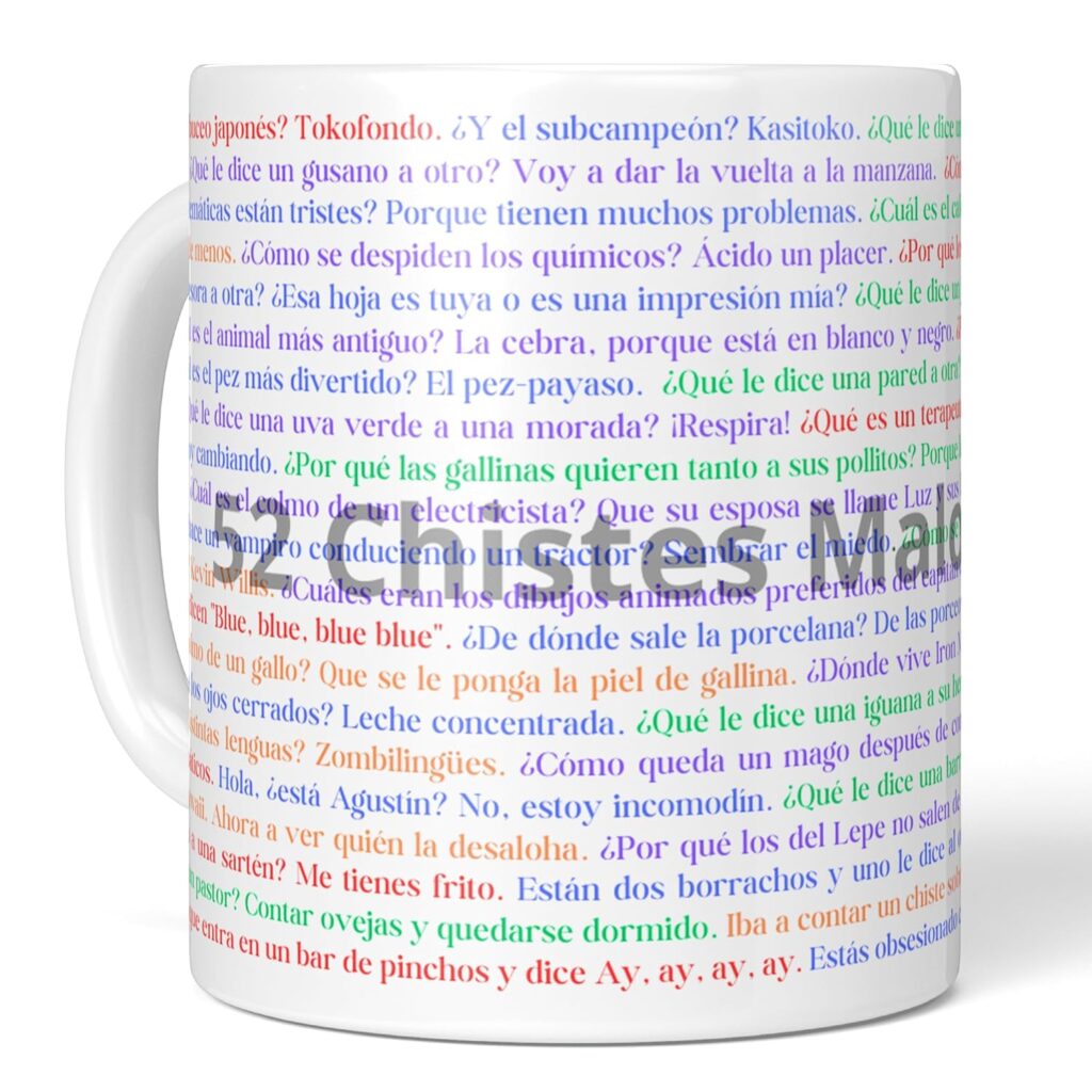 Taza 52 Chistes Malos